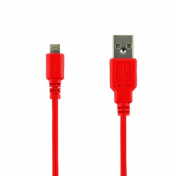4World kabel i transfer danych micro USB 1.0m Czerwony