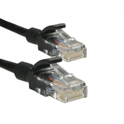 4World Kabel sieciowy, cat.5e UTP, 15.0m, czarny