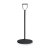 Nedis Lampa biurkowa LED z kontrolą dotykową | Bezprzewodowa ładowarka Qi Charger | 1,0 A | 5 W | Czarna