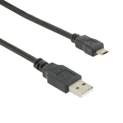 4World Kabel i transfer danych micro USB 1.8m w/o Czarny