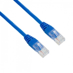 4World Kabel Sieciowy CAT 5e UTP 1.8m|niebieski