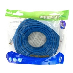 4World Kabel Sieciowy CAT 5e UTP 15m|niebieski