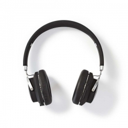 Nedis Słuchawki bezprzewodowe Headphones | Bluetooth® | Nauszne | Futerał podróżny | czarne