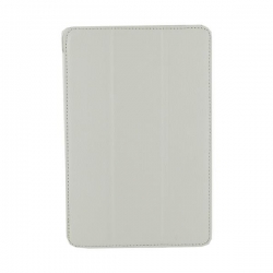 4World Etui ochronne/Podstawka do iPad Mini 7'' Leather Back Fold białe