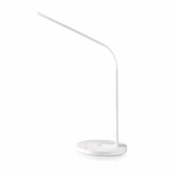 Nedis Lampka biurkowa LED z kontrolą dotykową | Bezprzewodowa ładowarka Qi Charger | 1.0 A | 5 W | 5 trybów światła