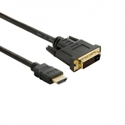 4World Kabel Monitor DVI-D-HDMI 24+1/19 M/M 1.8m|czarny