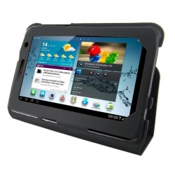 4World Etui ochronne/Podstawka do Galaxy Tab 2 7'' Ultra Slim czarne