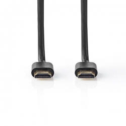 Nedis Przewód High Speed HDMI™ z Ethernet | HDMI™ złącze - HDMI™ złącze | 2.0 m | czarny