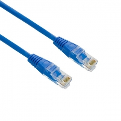 4World Kabel Sieciowy CAT 5e UTP 5m|niebieski