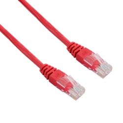 4World Kabel Sieciowy CAT 5e UTP 5m|czerwony
