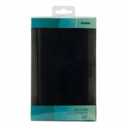4World Etui ochronne do Galaxy Note 2 5.5'' Wallet czarne