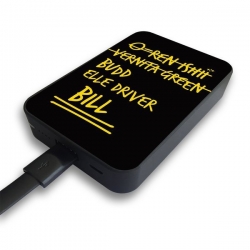 Smartoools Powerbank MC10 Bill-Black, 10000mAh, 2.1A/ 5V, czas ładowania 8h, kabel micro USB