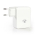 Nedis Ładowarka sieciowa| 4.8 A | 3-wyjścia | 2x USB-A & 1x USB-C™ | biała