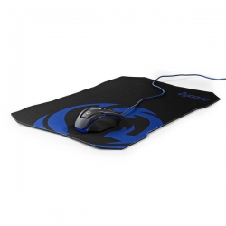 Nedis Gaming Mouse & Mouse Pad Set | Wired Mouse | 2400 DPI | 6 buttons