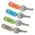 Nite Ize Zestaw znaczników do kluczy IdentiKey mix kolorów 4 sztuki + organizer na klucze