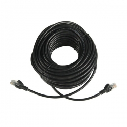 4World Kabel sieciowy, cat.5e UTP, 20.0m, czarny