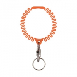 Nite Ize Elastyczna opaska Key Band-It z brelokiem do kluczy pomarańczowy