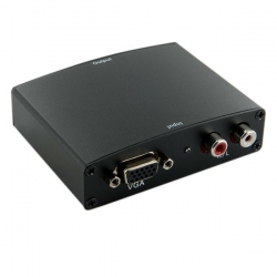 4World Konwerter HDMI VGA + R/L Audio to HDMI