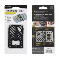 Nite Ize Financial Tool Wielofunkcyjny multi-tool z funkcją portfela czarny