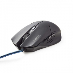Nedis Gaming Mouse | Wired | Illuminated | 1600 DPI | 6 buttons