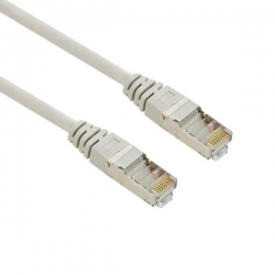 4World Kabel patch cord RJ45, kat. 6, FTP, 3m|szary