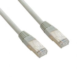 4World Kabel patch cord RJ45, kat. 6, FTP, 1m|szary